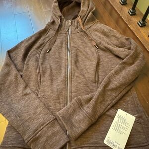Lululemon Scuba Full-Zip Hoodie *Plush Brown Zip-Up Hoodie